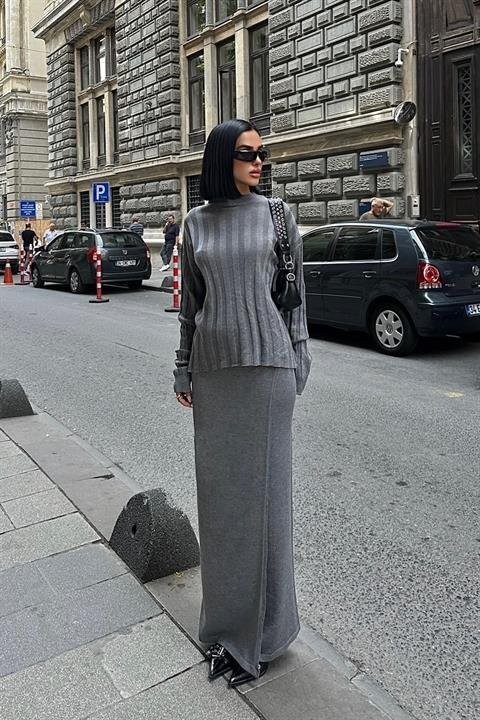 Darcy Etek Bluz Triko Takım 9969