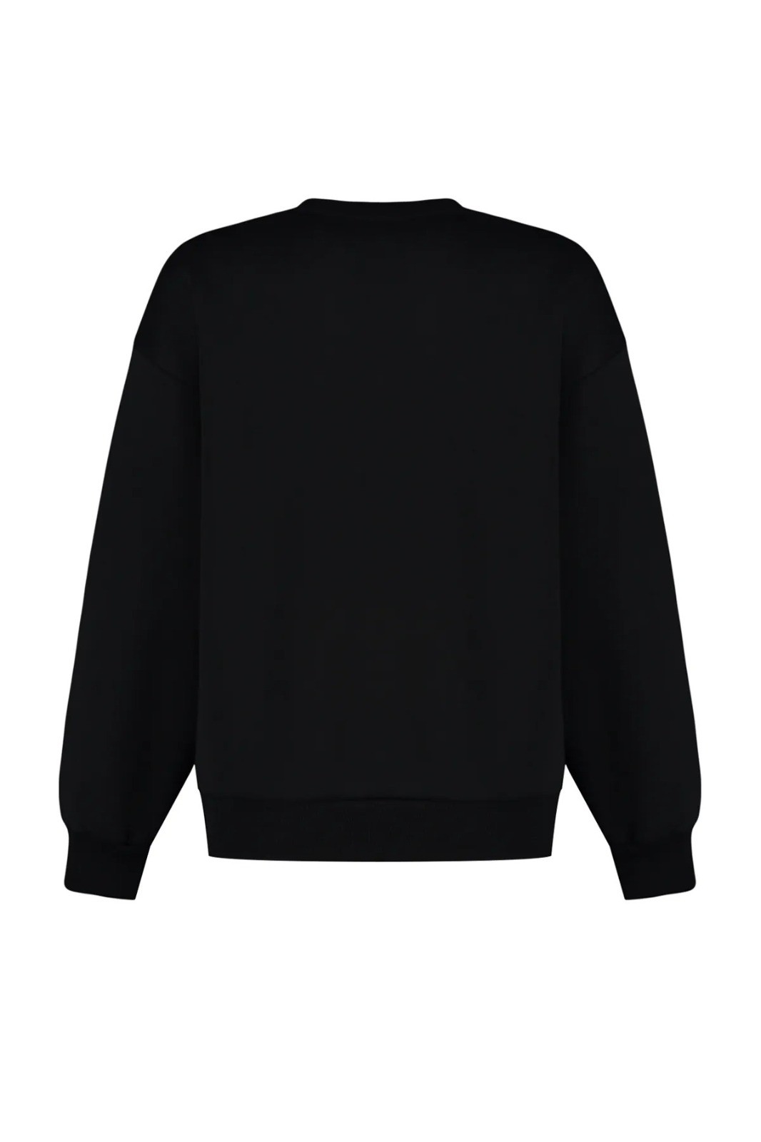 Erkek Siyah Üç İplik Sweatshirt