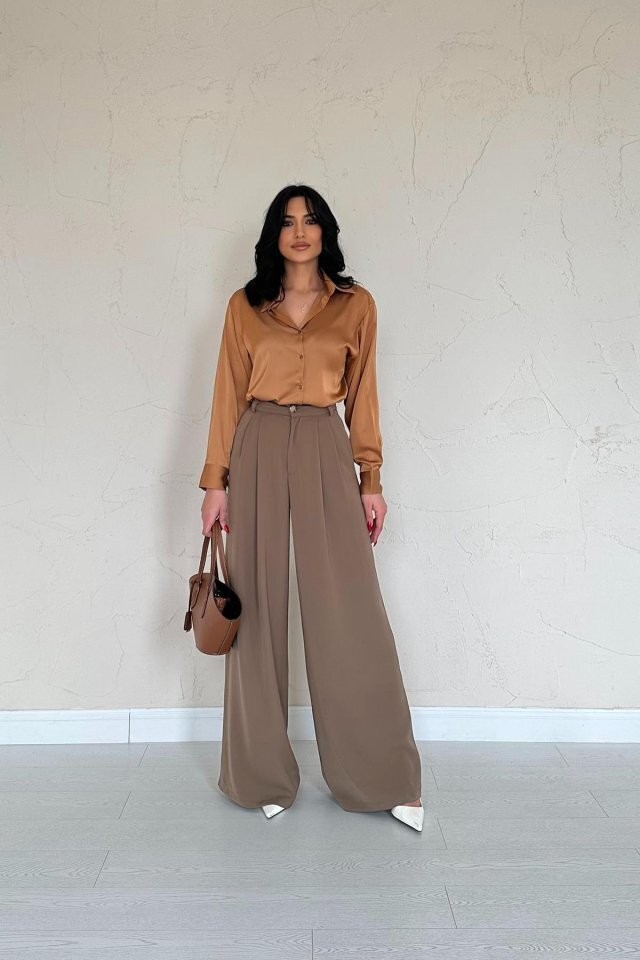 Moccah Pileli Comfort Pantolon