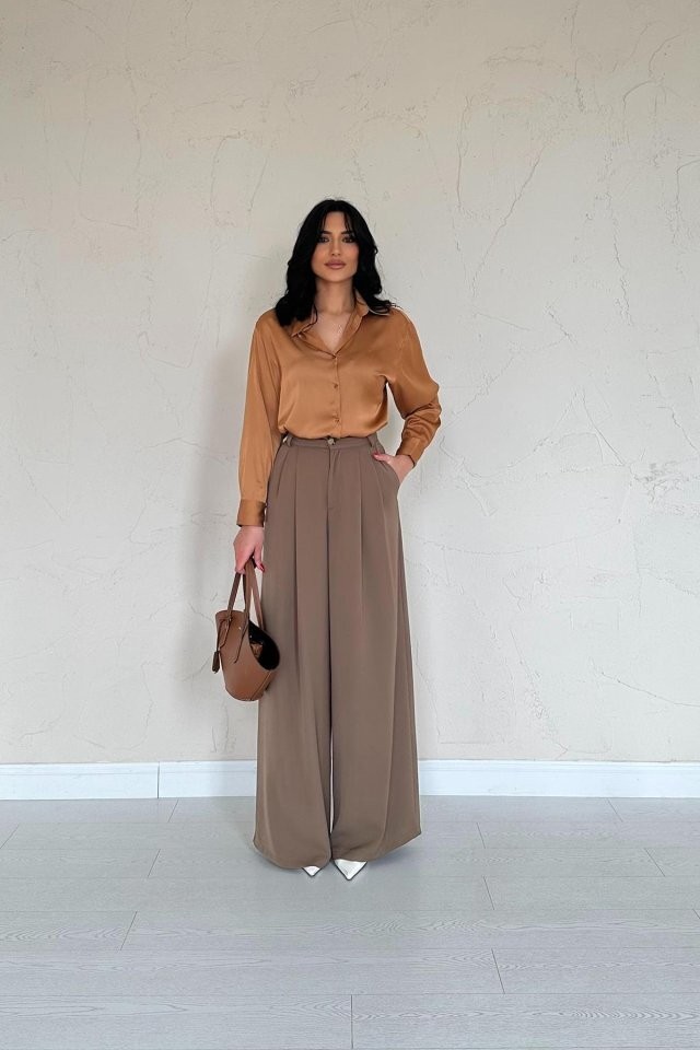 Moccah Pileli Comfort Pantolon