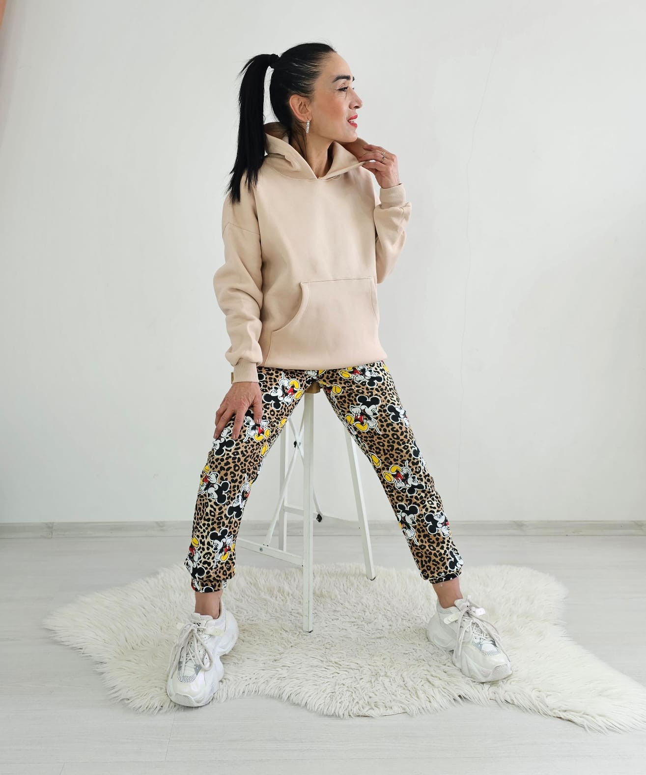 Leopar Eşofman Altı-