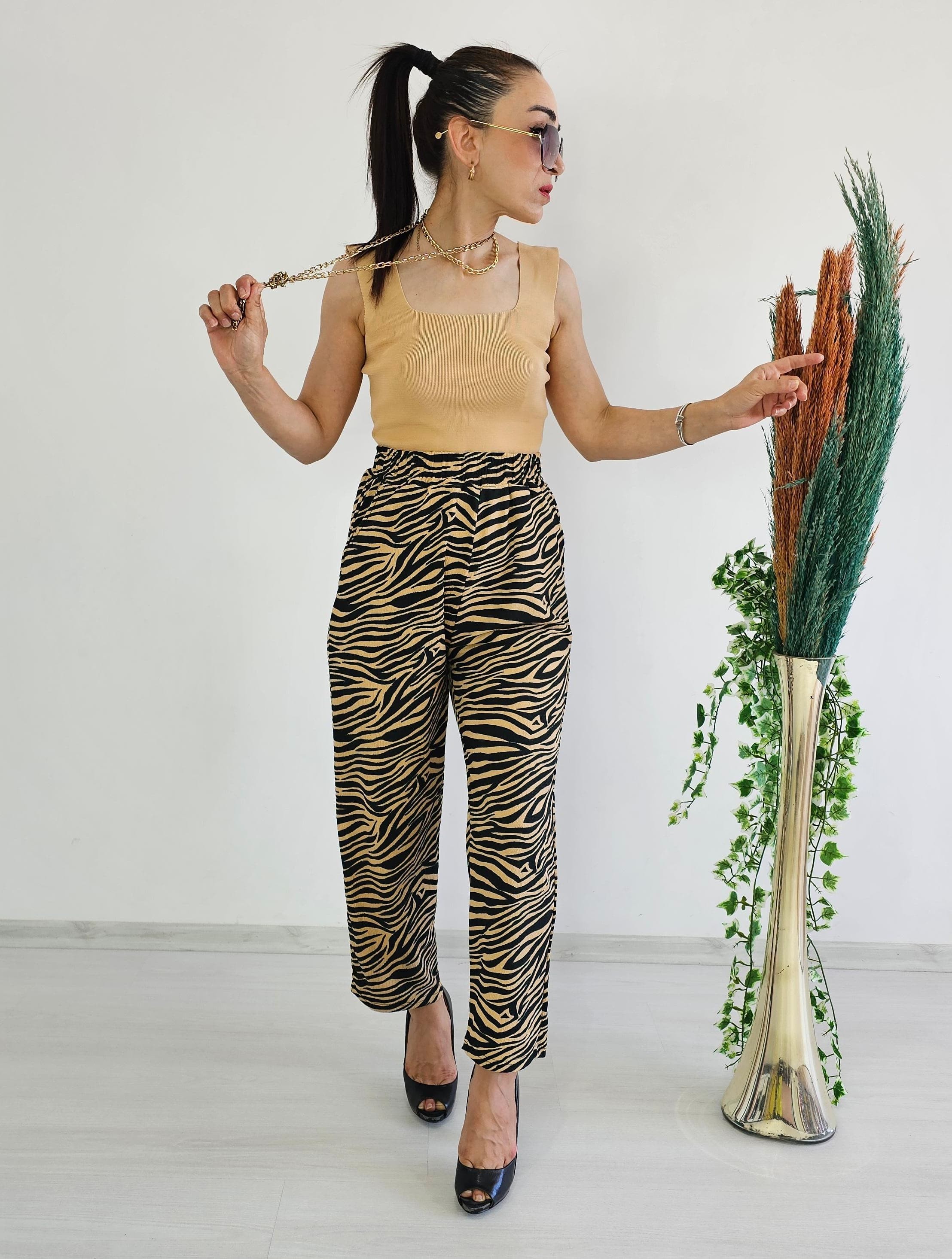 Zebra Havuç Pantolon  - SİYAH