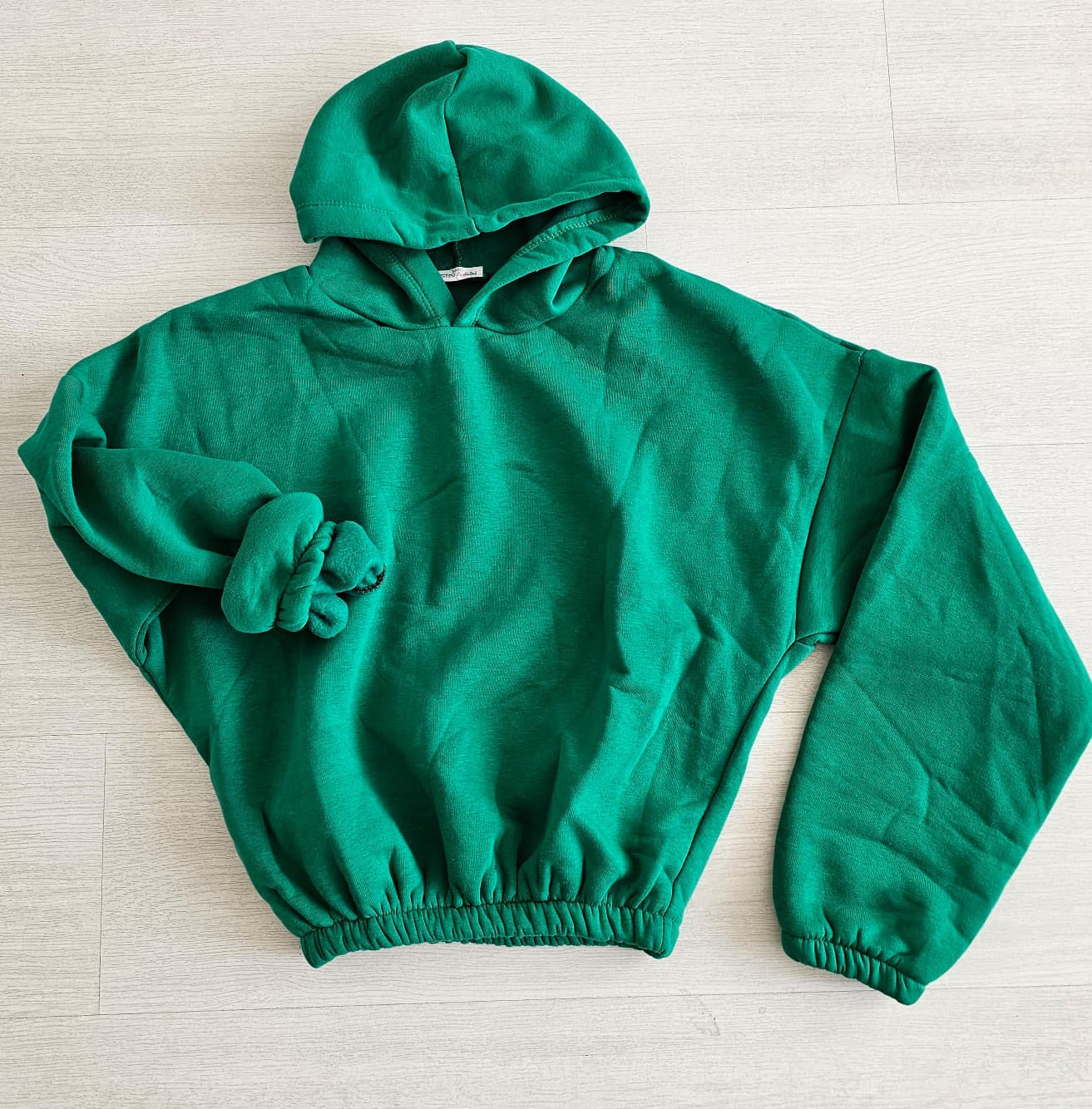 3 İp Şardonlu Sweatshirt - BENOTTO YEŞİL
