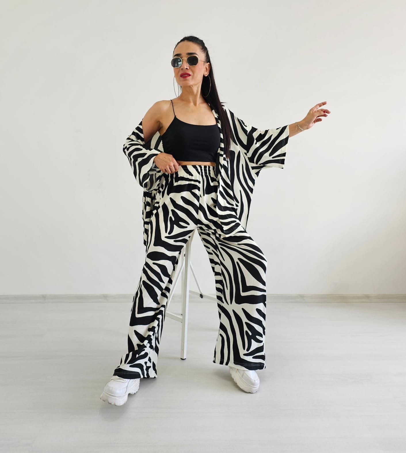 Zebra Kimono Takımı