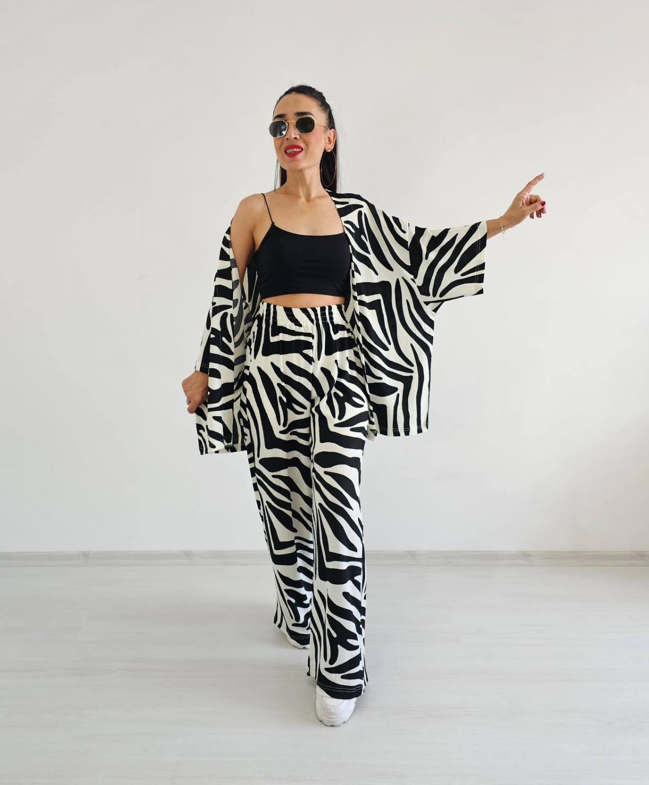 Zebra Kimono Takımı