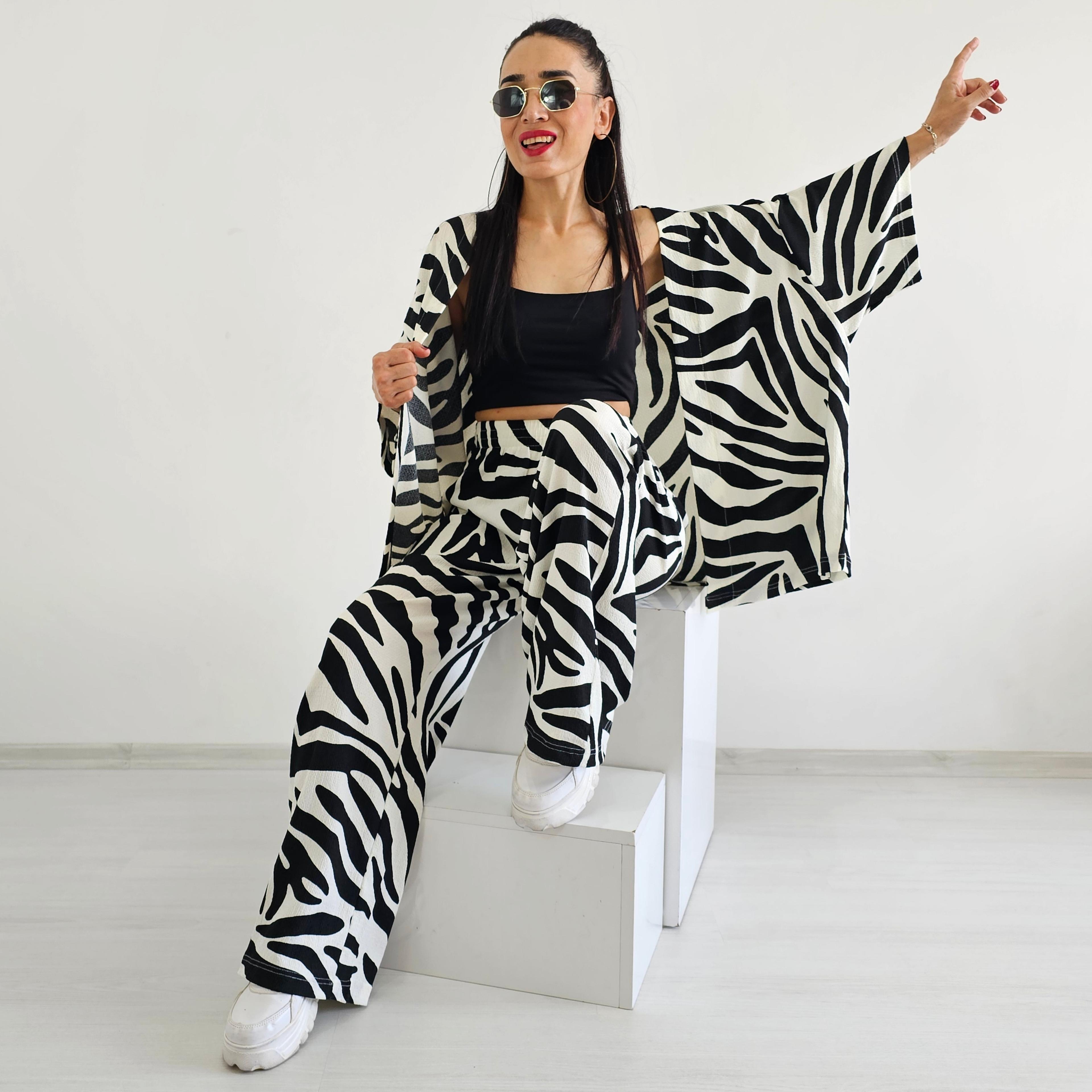 Zebra Kimono Takımı