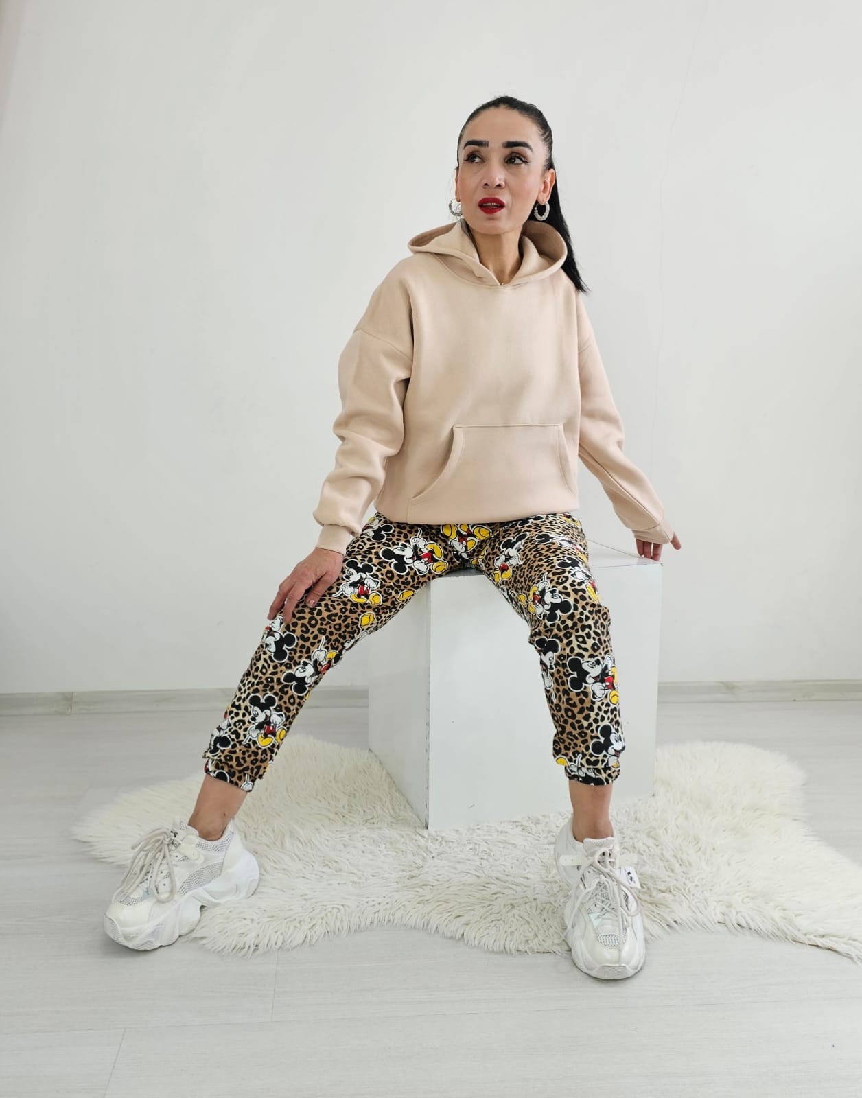 Leopar Eşofman Altı-