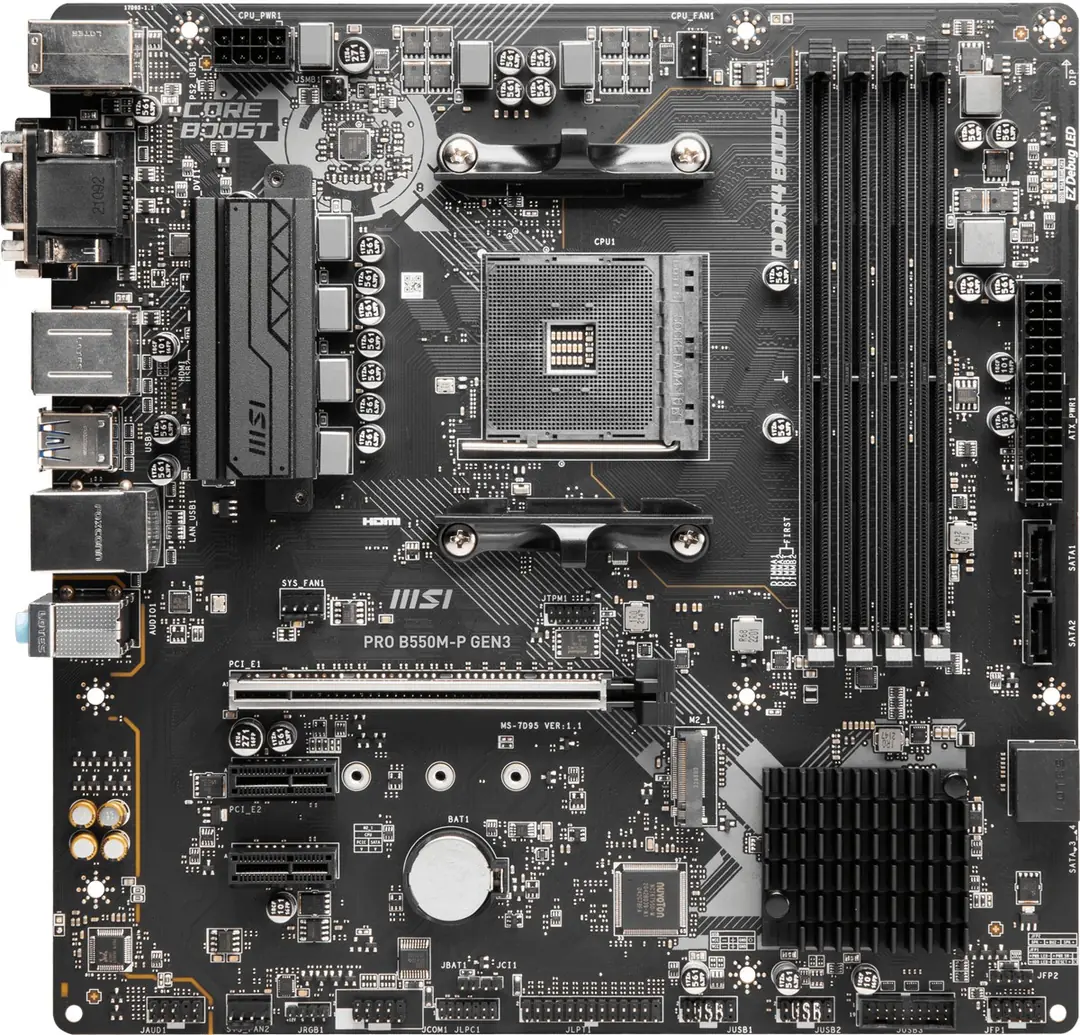 MSI MB PRO B550M-P