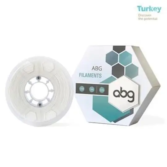 ABG ABS Beyaz Filament 1.75mm 1kg