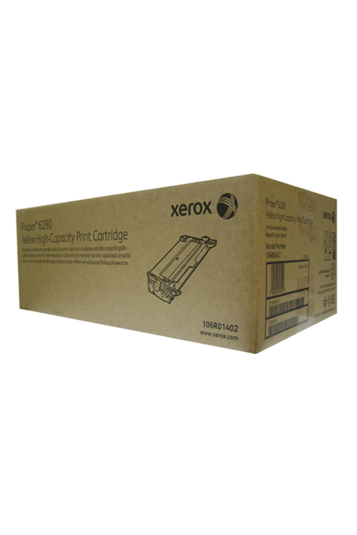 106R01401 Phaser 6280 Yüksek Kapasite Magenta Kırmızı Toner 5.900 Sayfa
