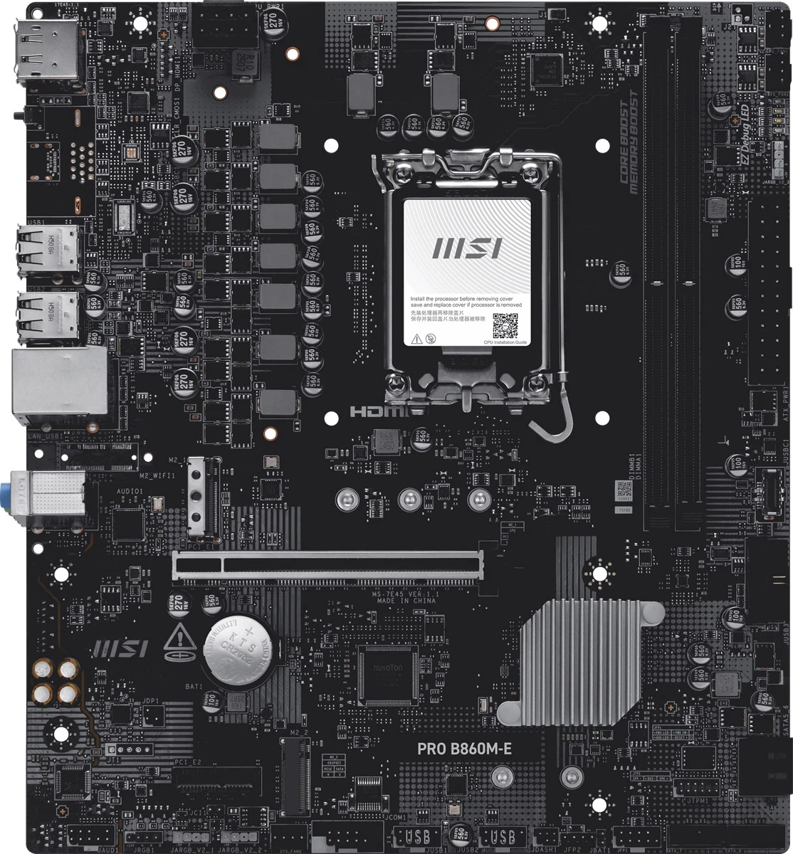 MSI MB PRO B860M-E