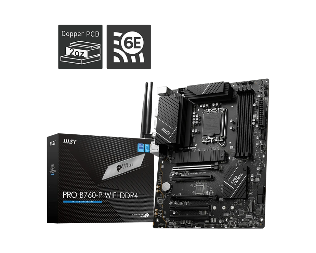 MSI MB PRO B760-P WIFI DDR4