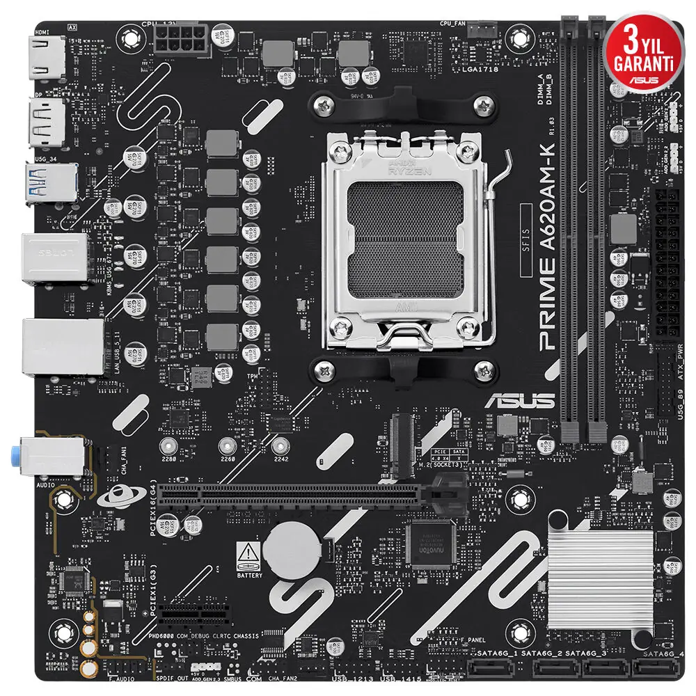 ASUS PRIME A620AM-K