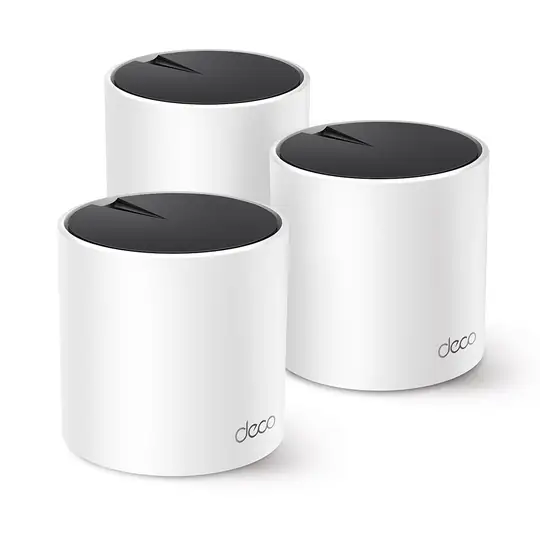 Tp-Link DECO X55 3LÜ Wi-Fi 6 AX3000 Tüm Evi Kapsayan Mesh Wifi Sistemi