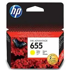 HP 655 Yellow Sarı Kartuş CZ112AE