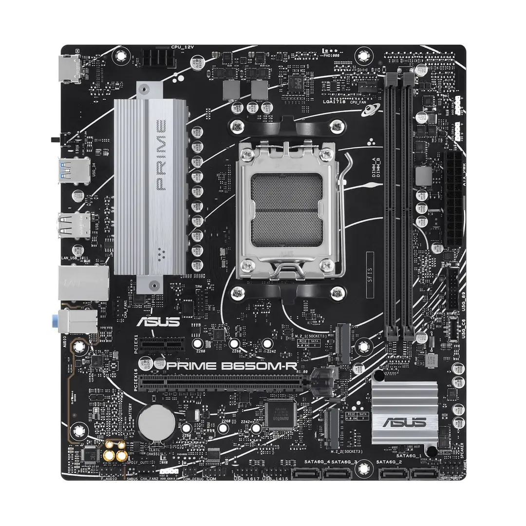 Asus Prime B650M-R 7200MHz (OC) DDR5 Soket AM5 M.2 HDMI mATX Anakart