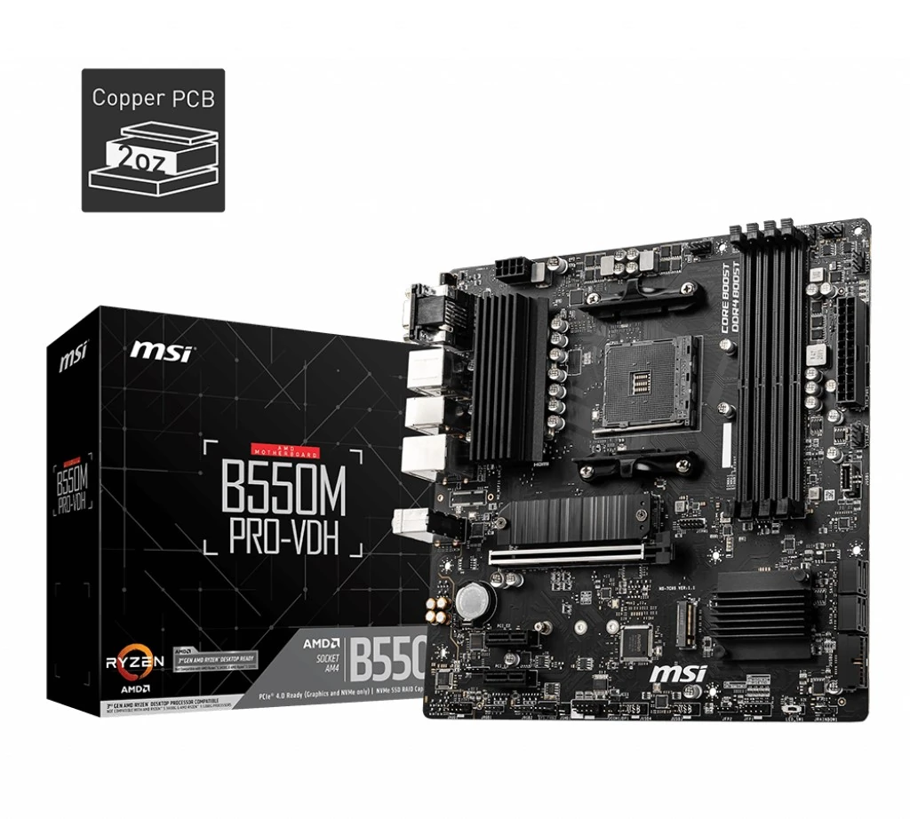 MSI MB B550M PRO-VDH