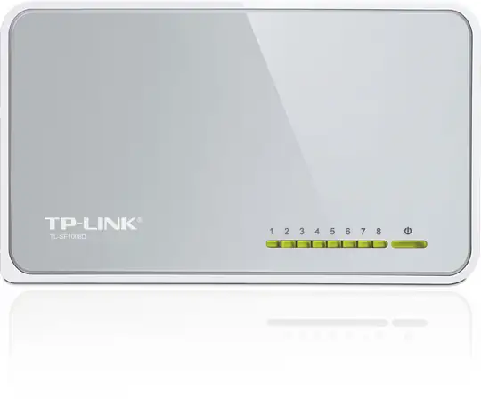 Tp-Link TL-SF1008D 8 Port 10-100 Mbps Switch Plastik Kasa