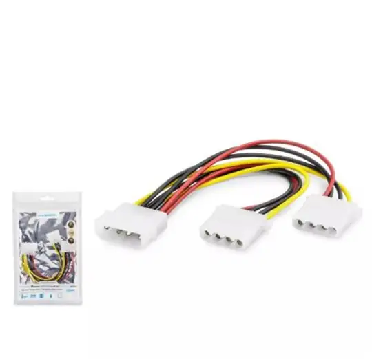 Hadron Hdx5526 Ide Power Kablo Poşetli 2In1 Beyaz
