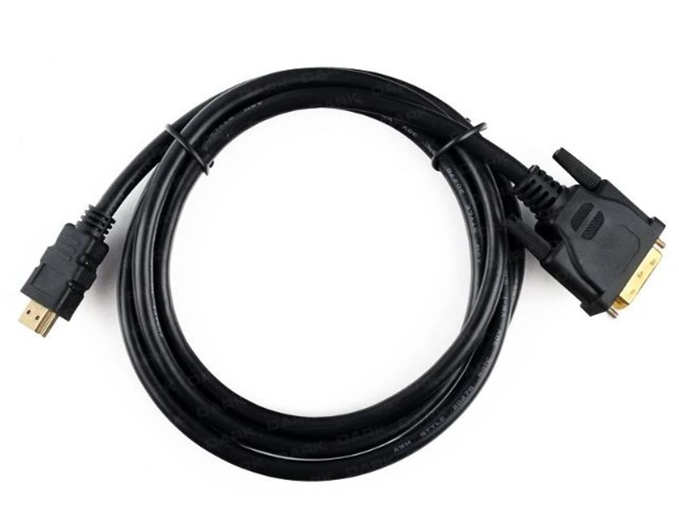 Dark"DK-CB-DVIXHDMIL300" 3m DVI - HDMI Çift Yönlü Görüntü Bağlantı Kablosu