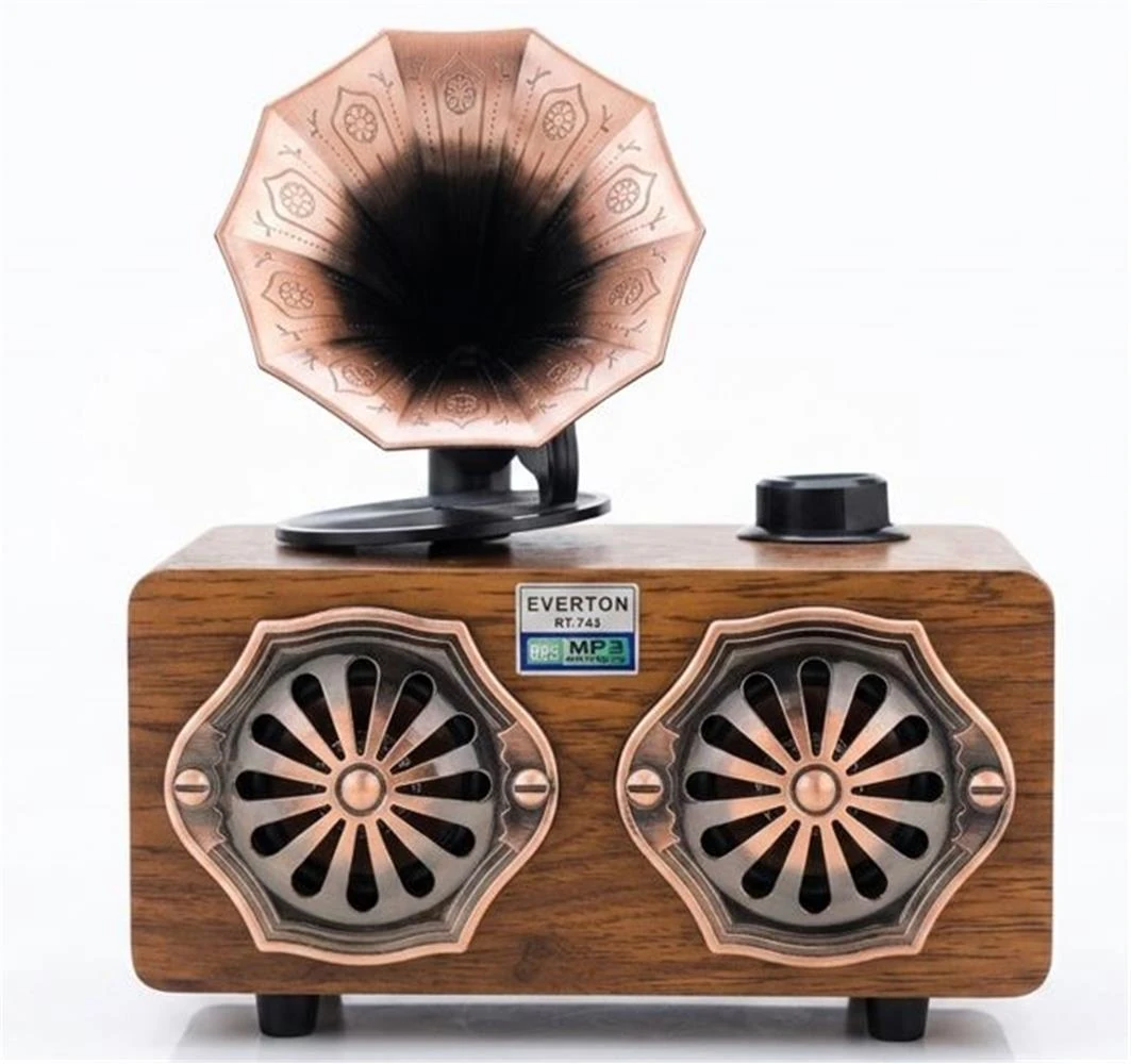 Everton Rt-744 Bluetooth Fm-Usb-Tf-Aux Şarjlı Nostaljik Radyo