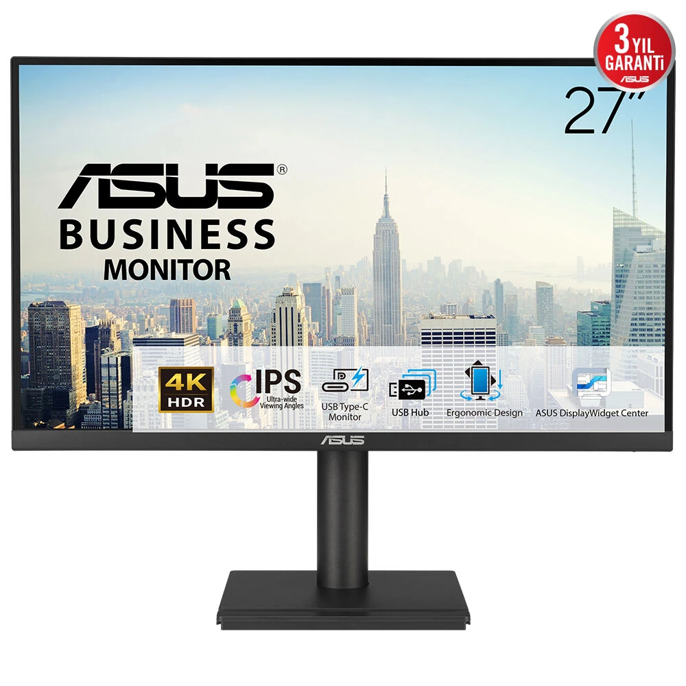 ASUS KURUMSAL VA27UCPS 27 4K IPS HDR 384