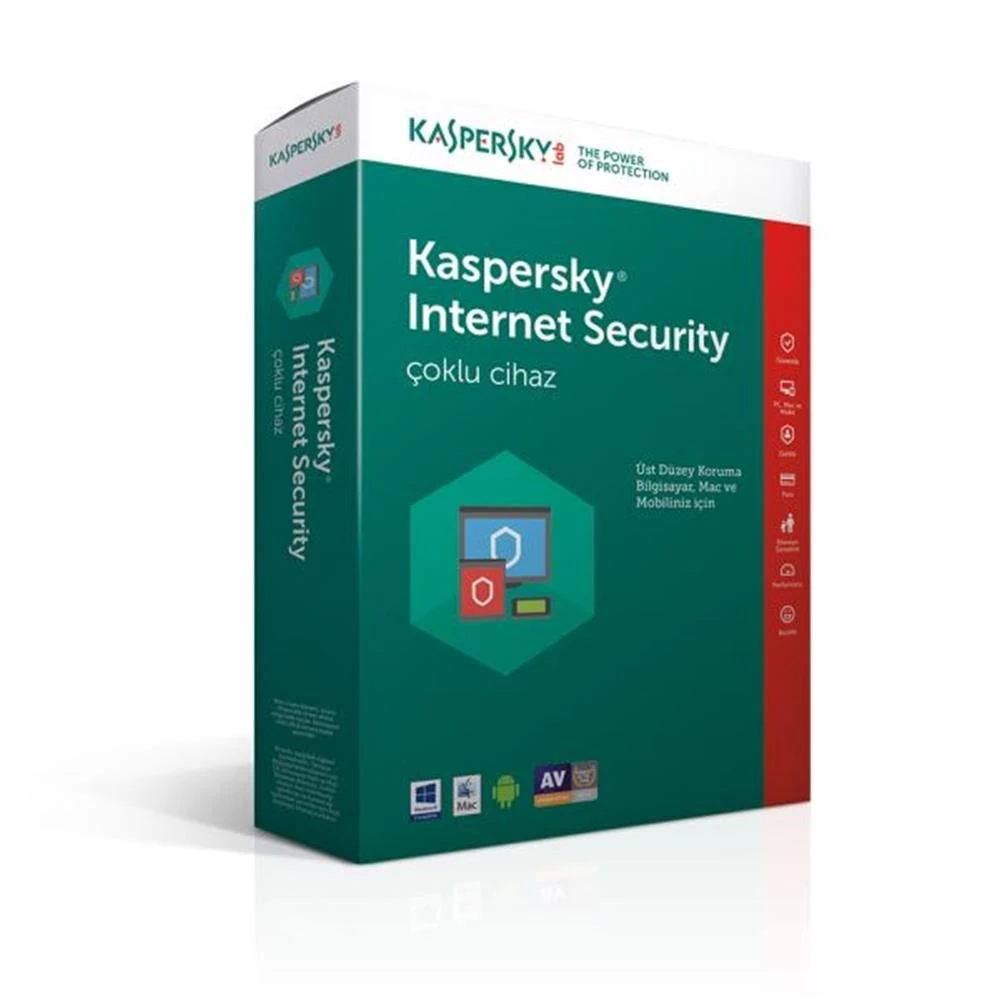 Kaspersky Internet Security 10 Kullanıcı 1 Yıl Plus
