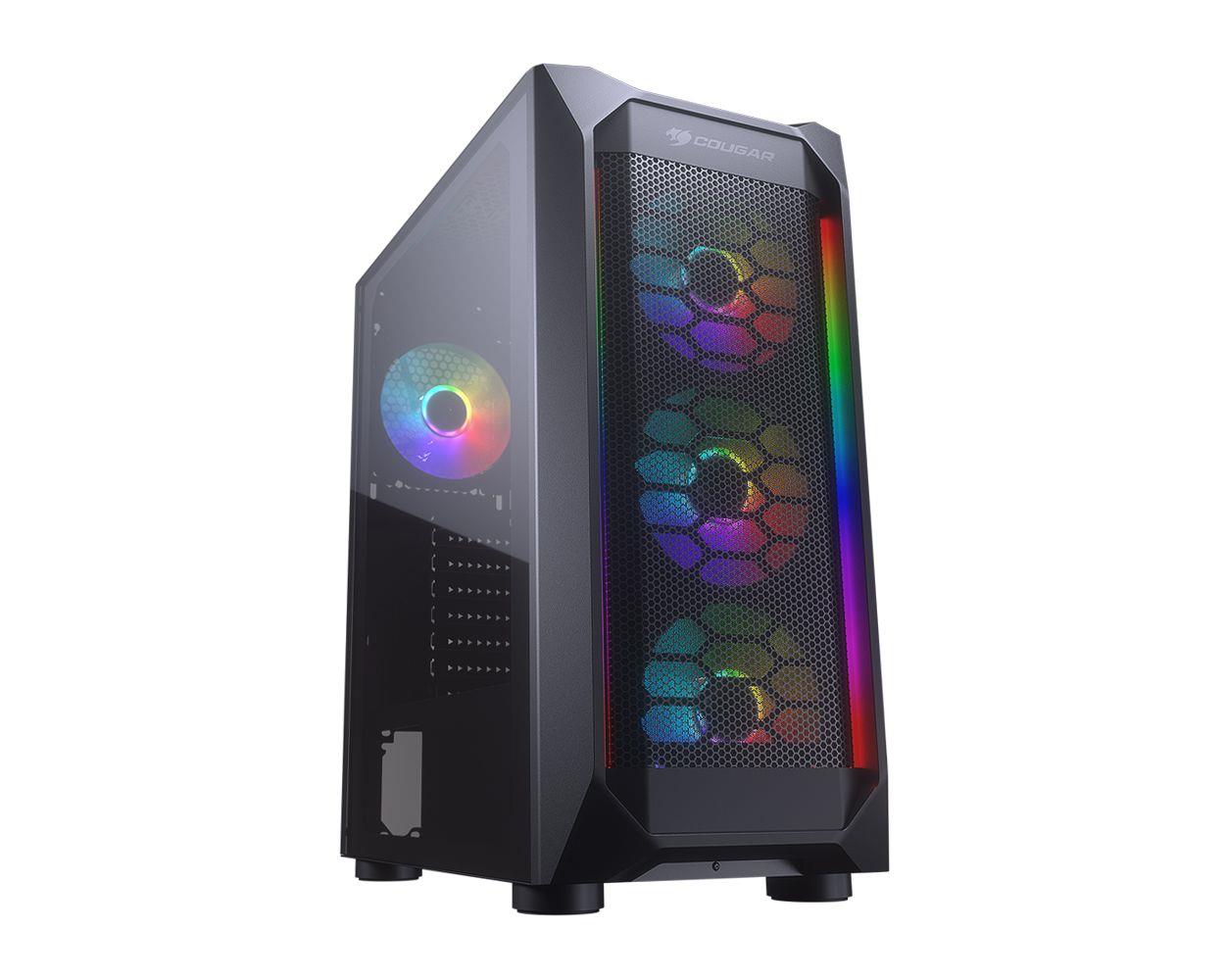 Cougar MX410 Mesh-G RGB Kasa (Cougar XTC650 650W 80+ Power Supply)