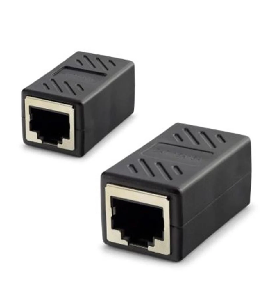 HADRON HDX5066 RJ45 Dişi - Dişi Uzatma Adaptörü - Siyah