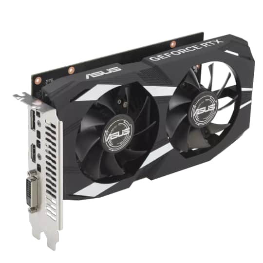 Asus Dual GeForce RTX3050 OC DUAL-RTX3050-O6G NVIDIA 6GB GDDR6 96Bit DX12 Gaming Ekran Kartı