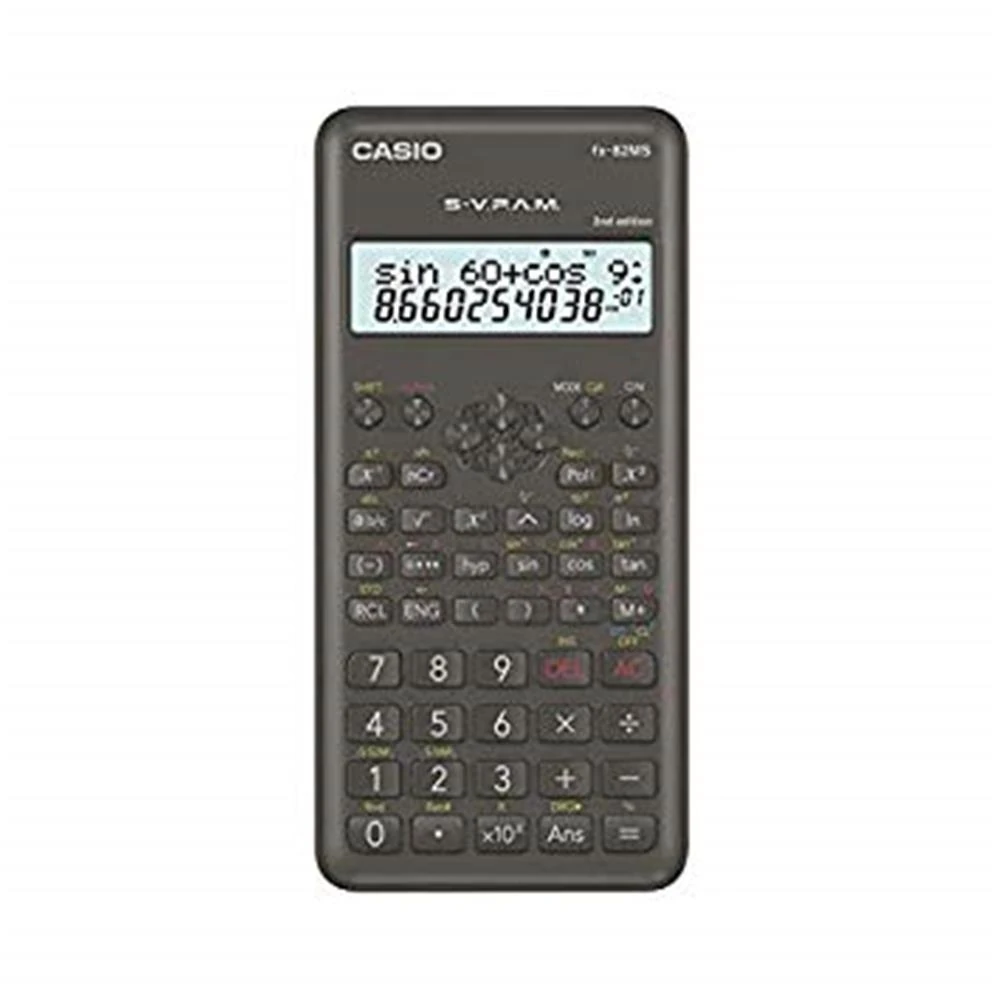 Casio FX-82MS-2-PK-W-DTF Versiyon Bilimsel Pembe Fonksiyonlu Hesap Makinesi