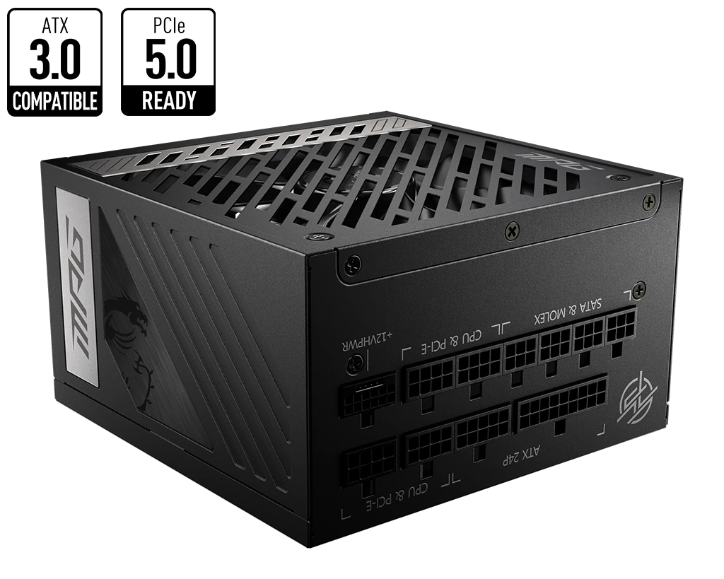 MSI PSU MPG A1000G PCIE5