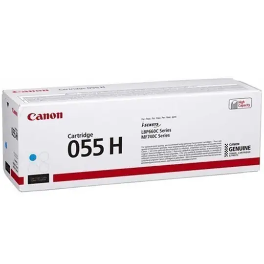 Canon CRG-055H C Cyan Mavi Yüksek Kapasite Toner M745