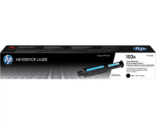 HP 103A Black Siyah 2.500 Sayfa NeverStop Tanklı Yazıcı Toneri W1103A