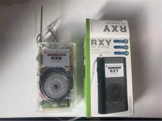Rxy Fm Ceb Radyosu (Dahili Hoparlör-Stero Kulaklık Çıkışı-Yüksek Çekim Gücü)