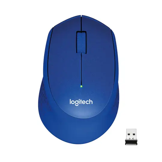 Logitech 910-004910 M330 Silent Sessiz Plus Kablosuz Blue Mavi Mouse