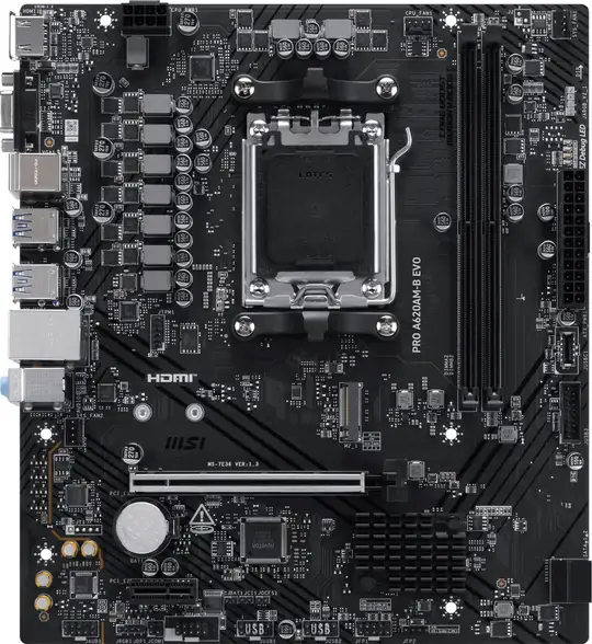 MSI MB PRO A620AM-B EVO