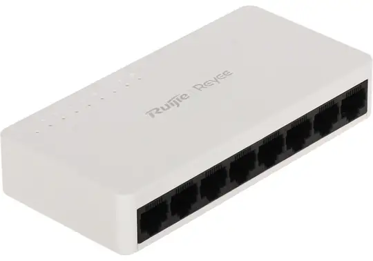 Ruijie Reyee RG-ES08G-L 8 Port 10-100-1000 Mbps Yönetilemez Switch Plastik Kasa