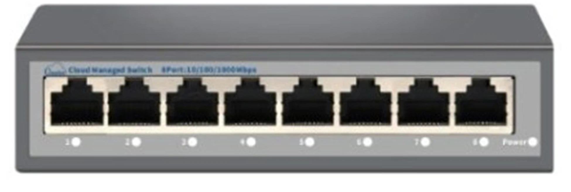 Nova NVC-HIS218G 8 Port Full Giga Cloud Non Poe Ethernet Switch
