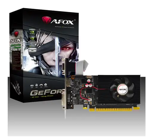 Afox Geforce GT730 4gb Ddr3 128bit AF730-4096D3L3 DVI HDMI VGA LP Single Fan Retail Pack Ekran Kartı