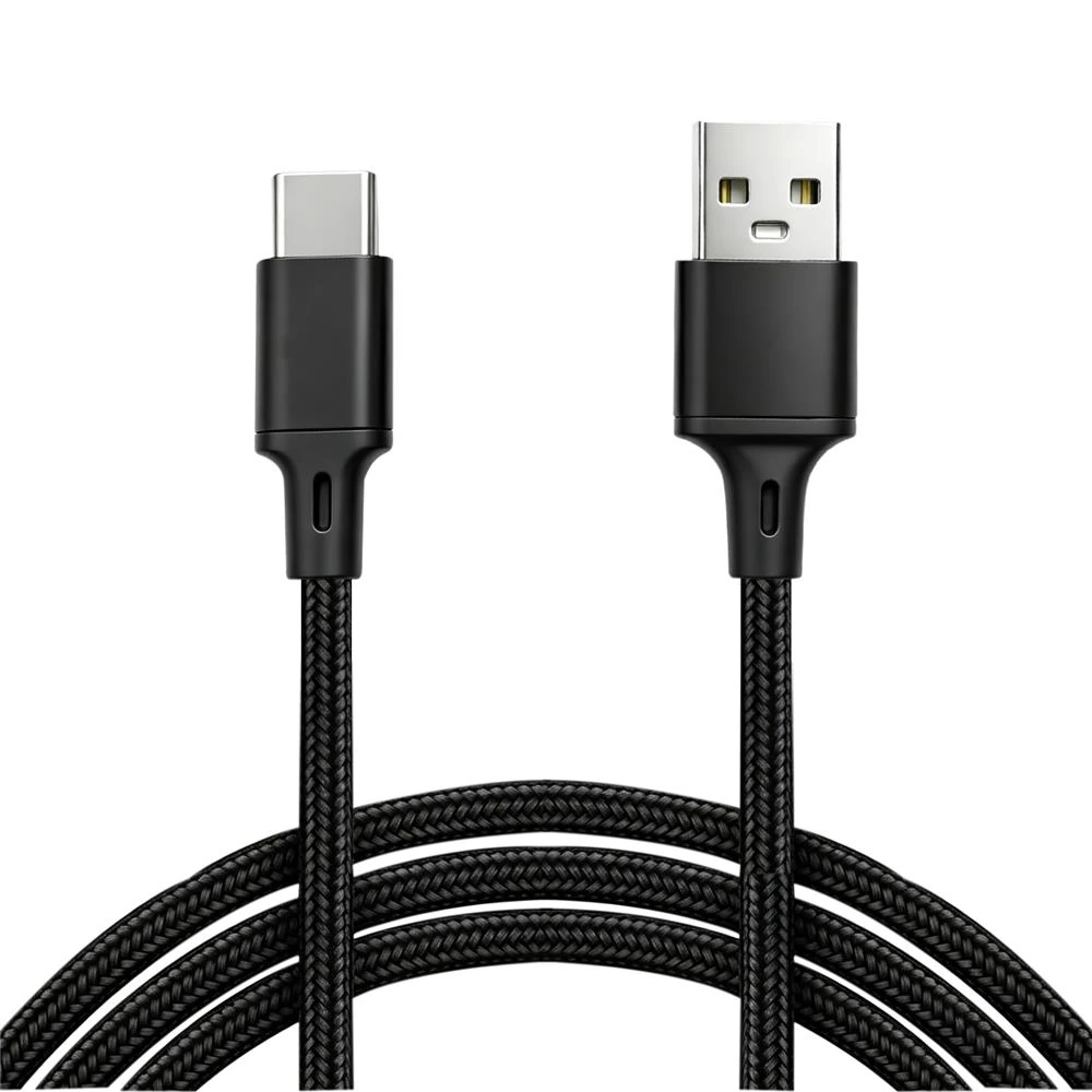 Vcom CU252 Type-C to USB 3m 15W (5V-3A) Örgülü Şarj Kablosu