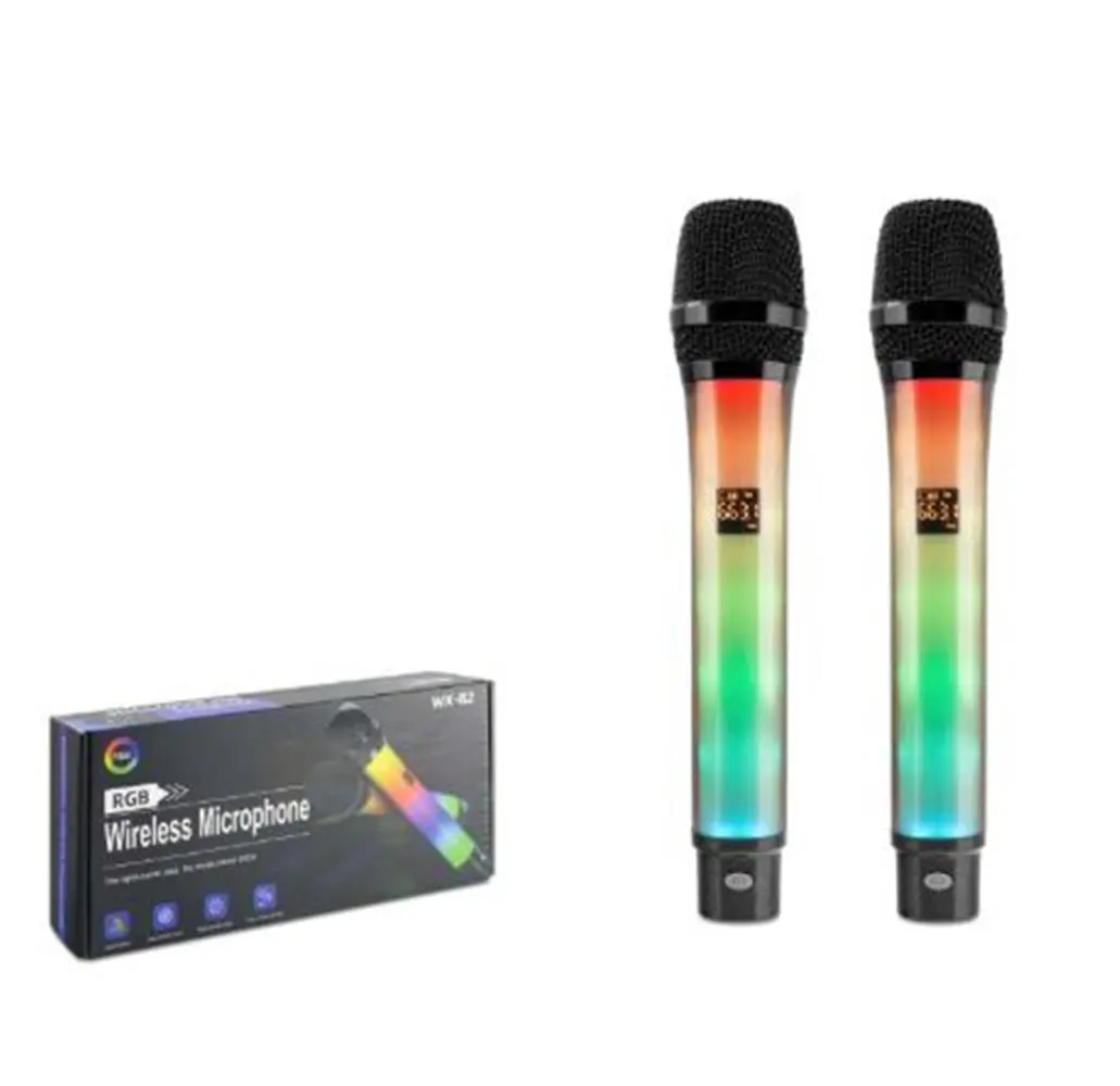Hadron Wx-82 Kablosuz 2-Mikrofon Uhf Rgb
