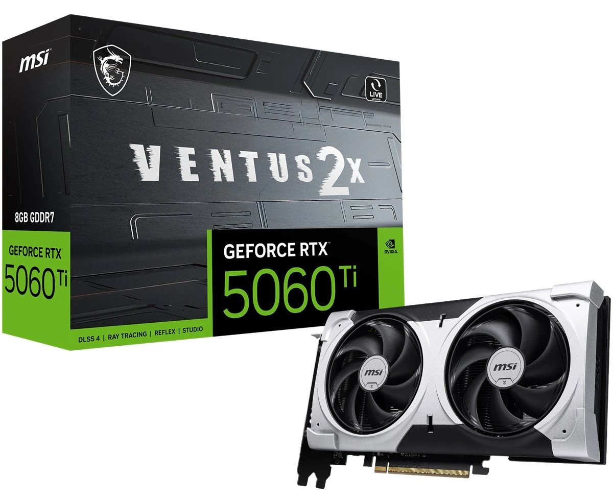 MSI VGA RTX 5060 TI 8G VENTUS 2X OC PLUS