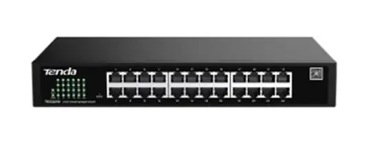 Tenda TEG2224D 24 Port 10-100-1000 Switch Cloud Yönetilebilir Çelik Kasa Switch