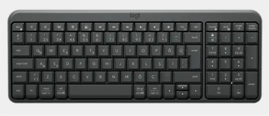 Logitech 920-013460 K250 Kablosuz Bluetooth Siyah Klavye