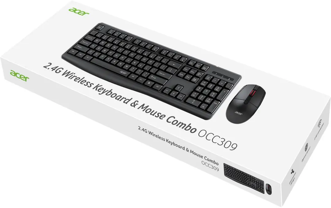 ACER OCC309 BK Kablosuz Klavye+ Mouse set