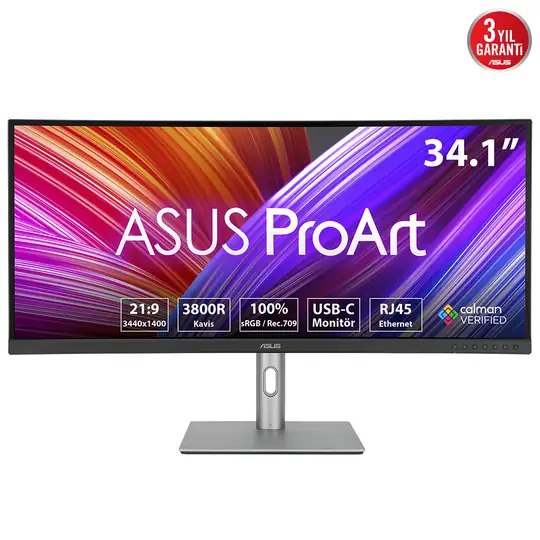ASUS PROART PA34VCNV 34 KAVISLI IPS HDR