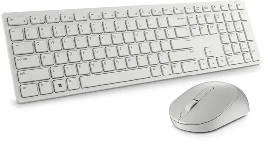 DELL KEYBOARD MOUSE KM5221W US WHITE