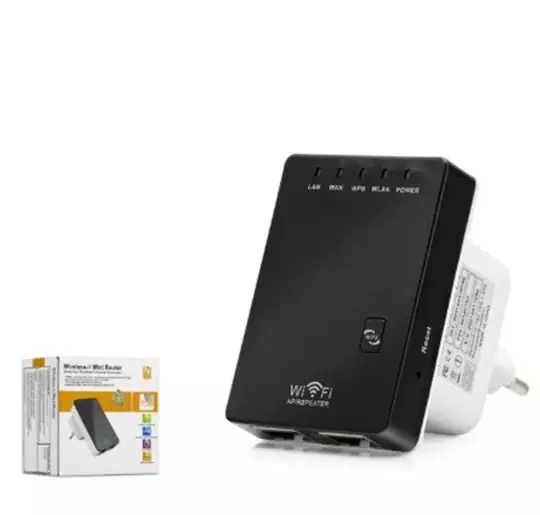 Hadron Hd9101 Wifi Repeater+ Router+Ap 300Mbps Siyah