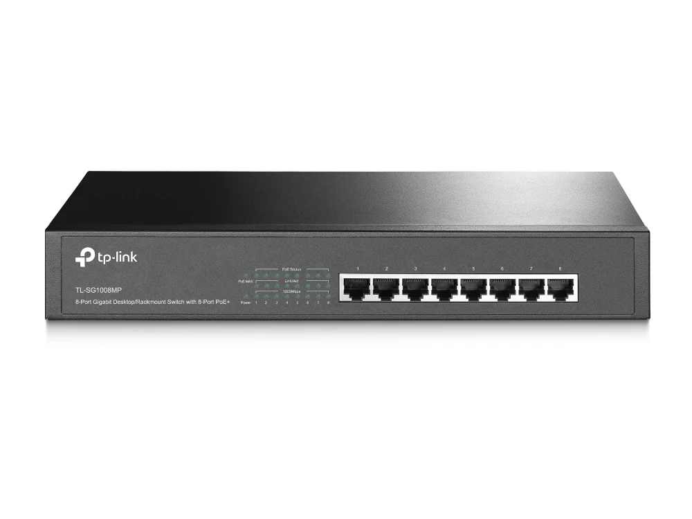 TP-LINK TL-SG1008MP 8-PORT GIGABIT RM SW